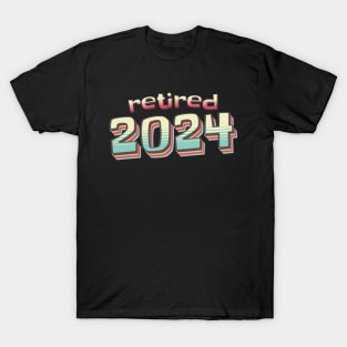 Officially Retired 2024, Funny Retired, Retirement, Retirement Gifts, Retired Est 2024, Retirement Party T-Shirt